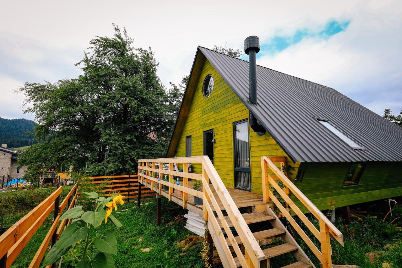Wooden Cottage "Green House" In Бакуриани Экстерьер фото
